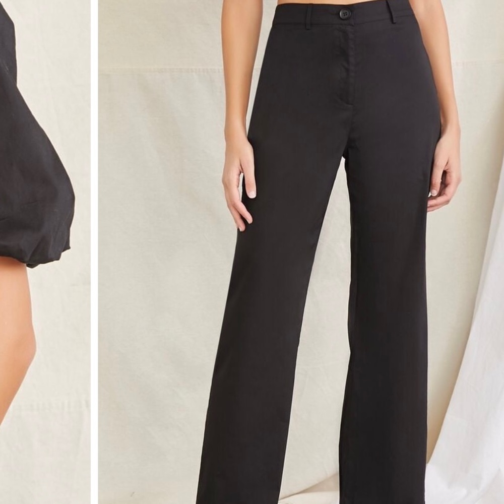 Black pant size Large new forever 21 women
